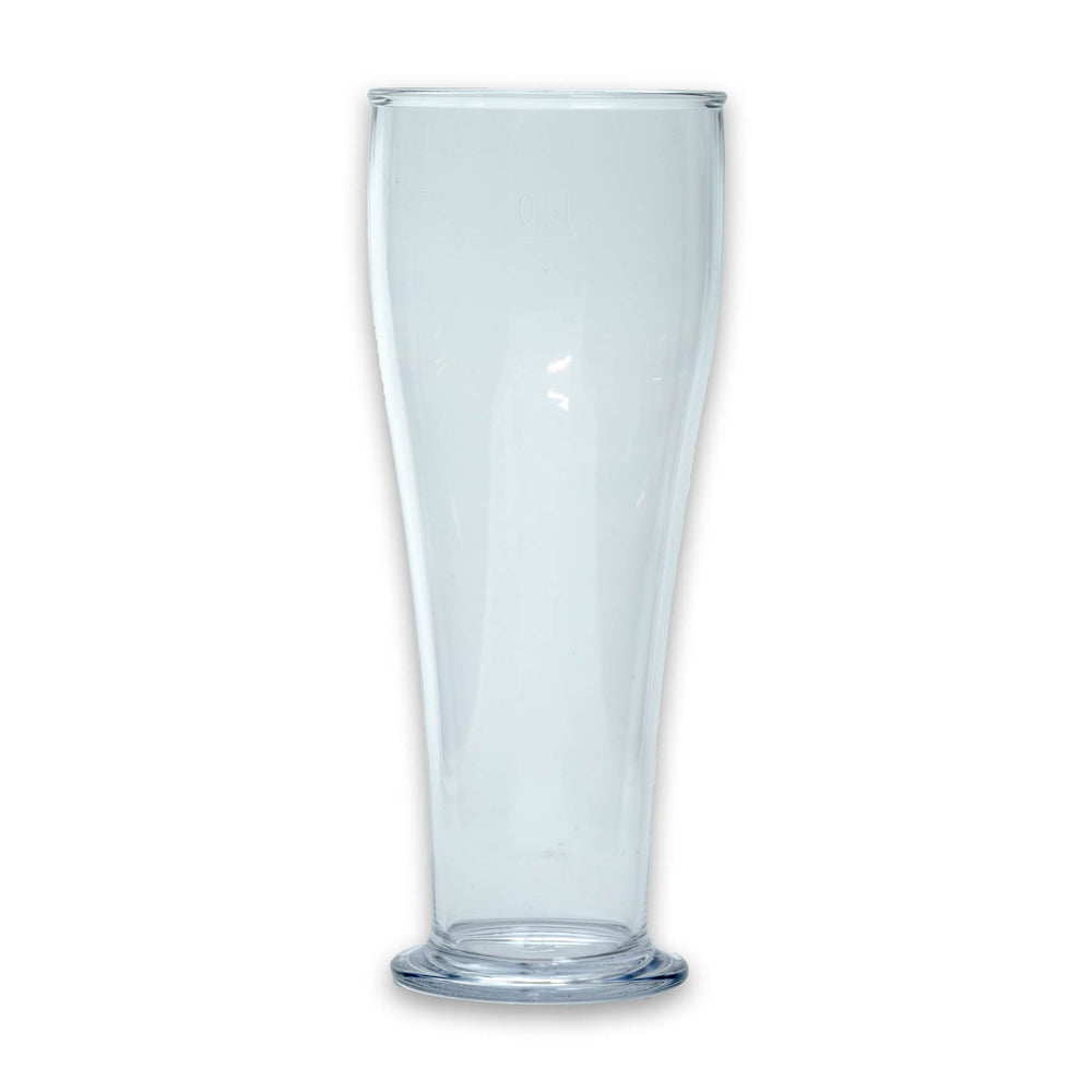1x Schorm  reusable hard plastic wheat glass 0.5