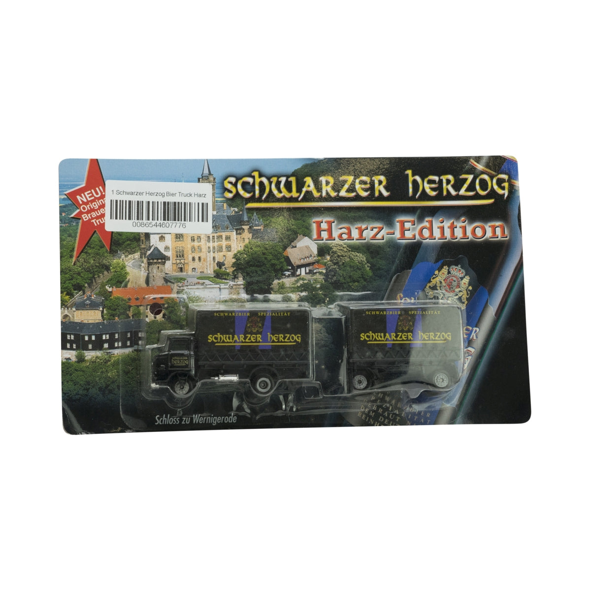 1x Black Duke Beer Truck Harz Edition with trailer