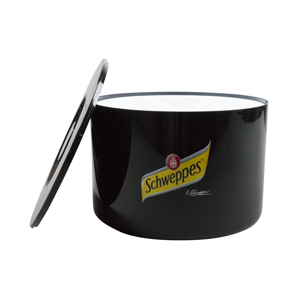 1x Schweppes soft drink cooler ice box, black, 10 l – View 2