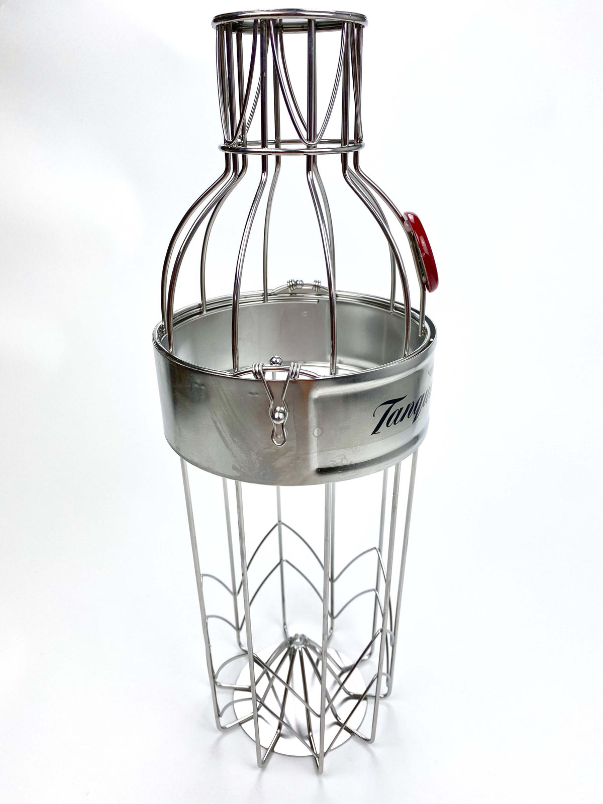 1x Tanqueray Gin Cage Fruit Grid Metal 4.5l – View 2
