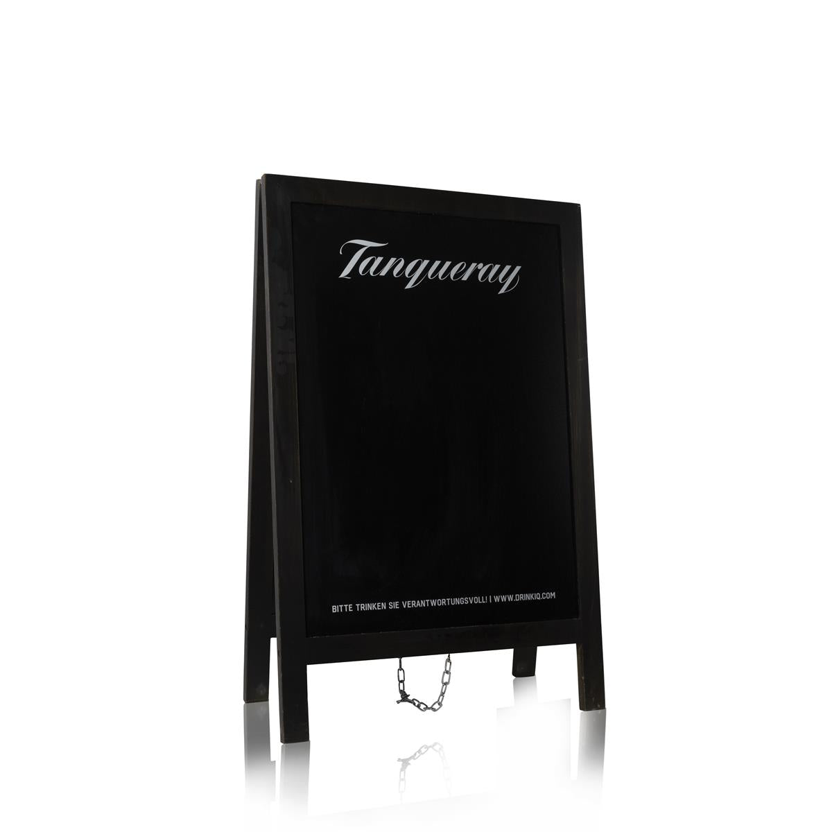 1x Tanqueray Gin chalkboard, black, foldable, 55 x 85 x 5