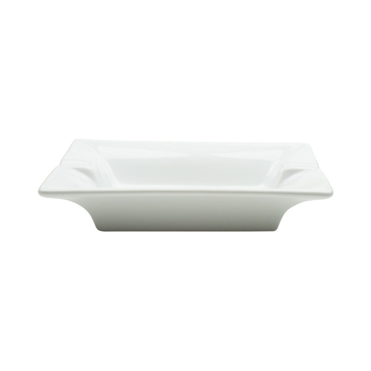 1x Ziegler liqueur ashtray, ceramic, white and gold – View 3