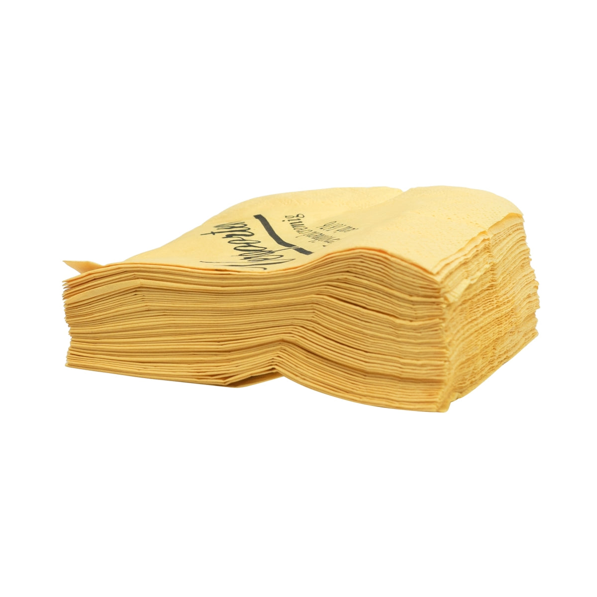 200x Verpoorten liqueur napkins, yellow, deliciously creamy – View 2