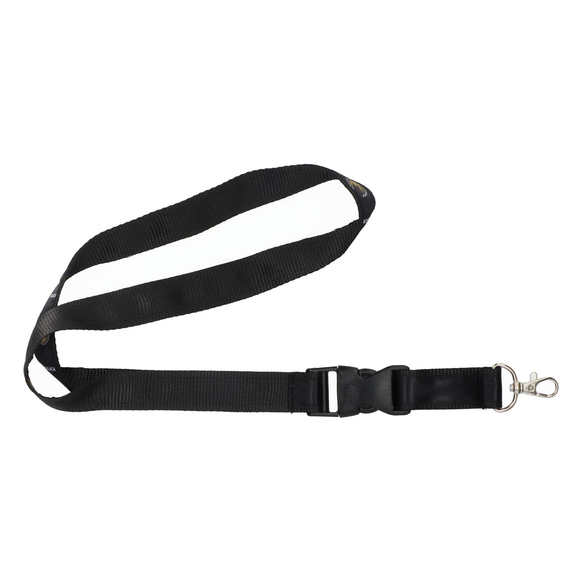 28 Black Energy Keyring Lanyard  Black – View 2