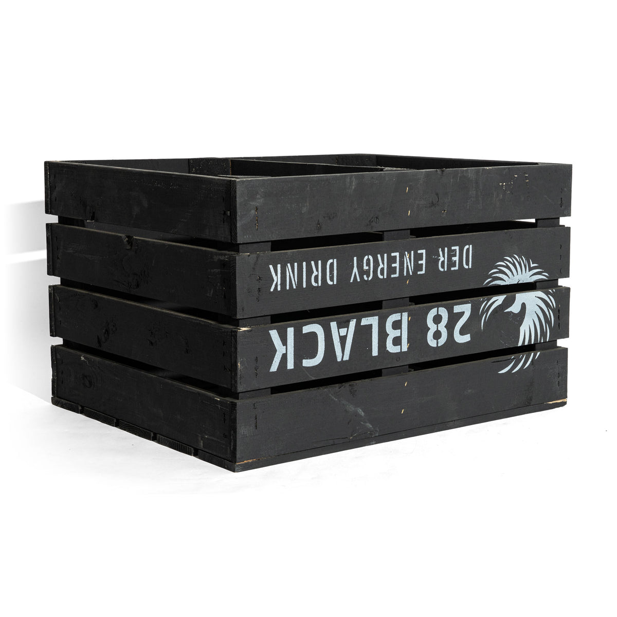28 Black Wooden Box Side Table Display Stand 50x40x30cm Display Box Decoration Advertising – View 4