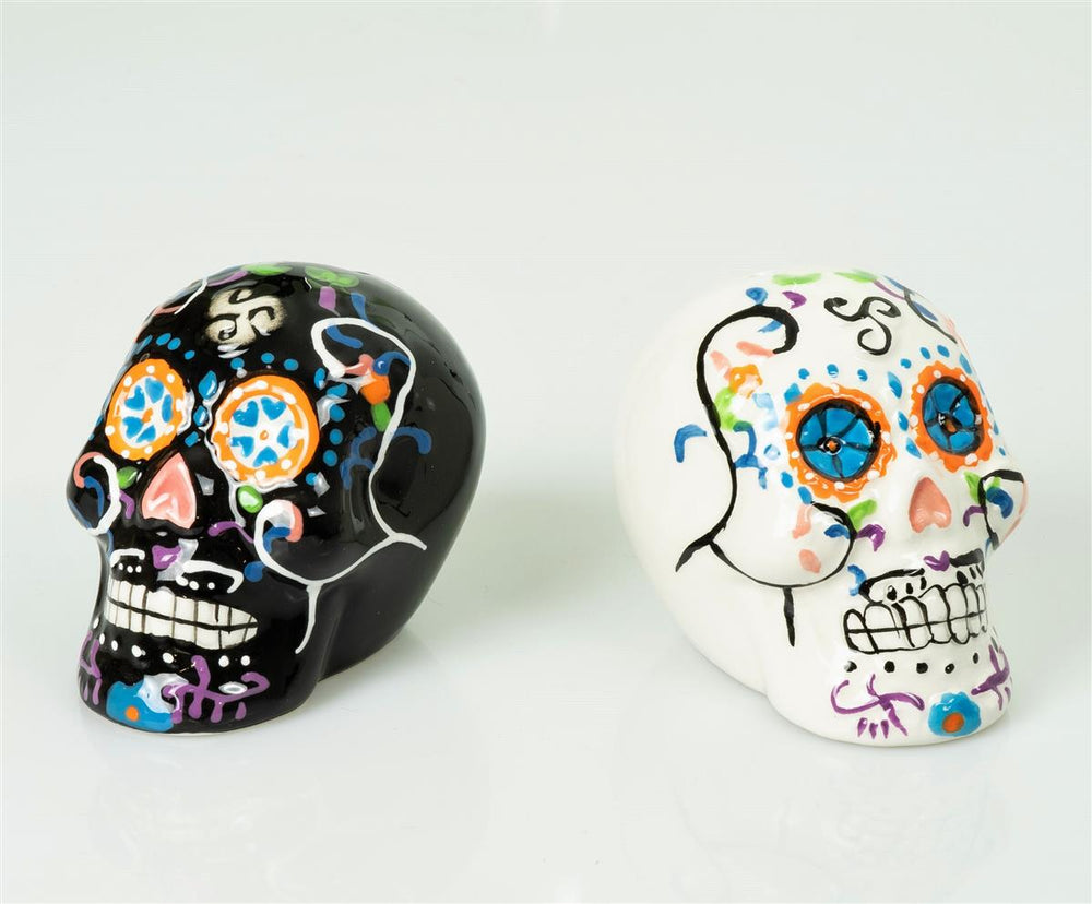 set of 2 Salitos Salt & Pepper Shakers White + Black for Tequila Shots Lemon