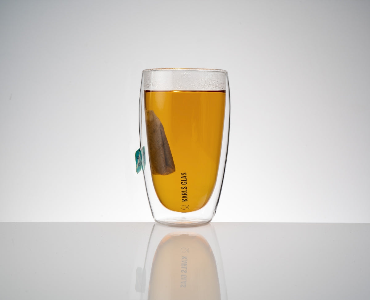 2x double-walled glasses, thermo glass, 0.45 l, latte macchiato, high quality, coffee – View 2