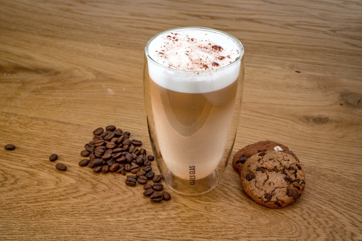 2x double-walled glasses, thermo glass, 0.45 l, latte macchiato, high quality, coffee – View 7