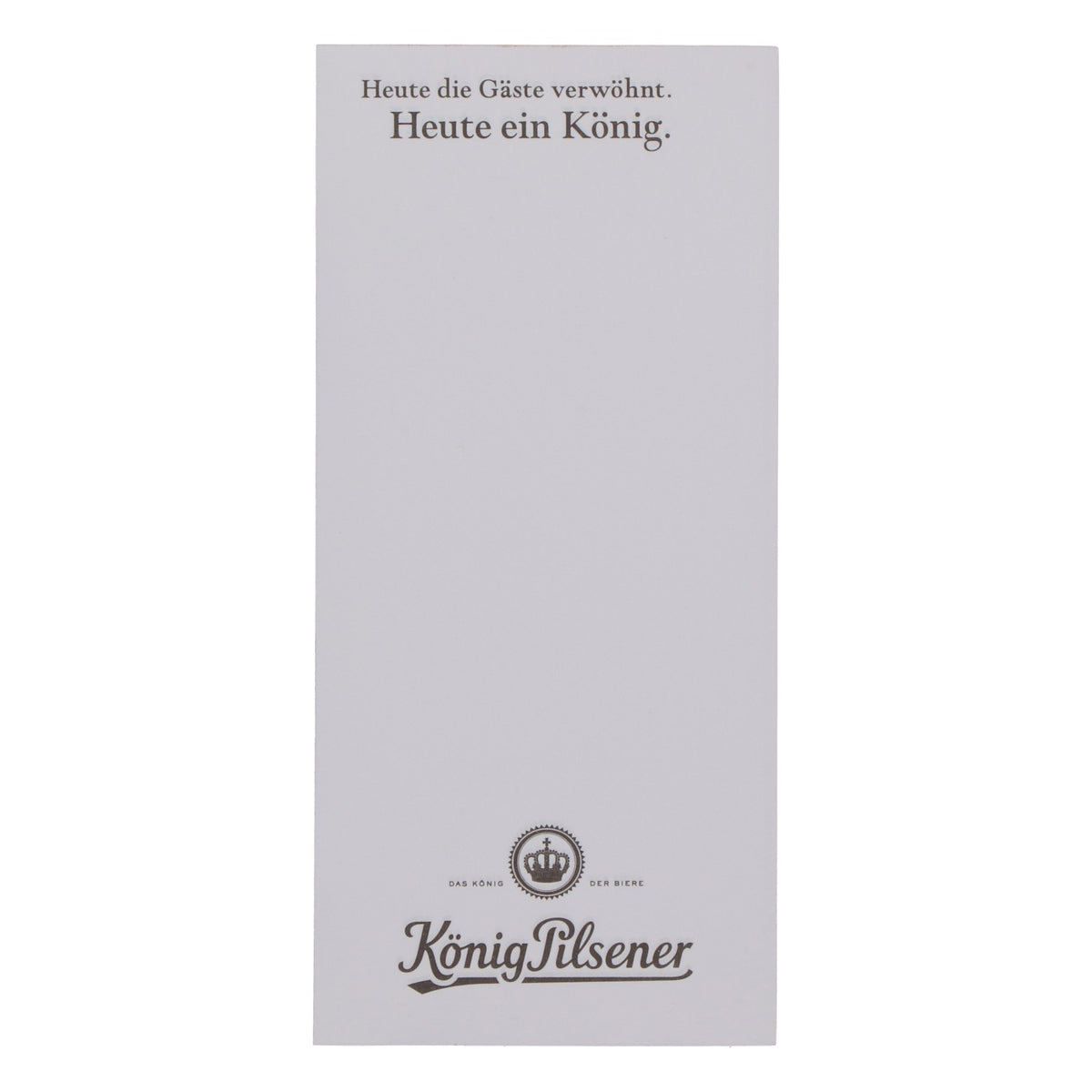30-pack of König Pilsener Beer Waiter's Notepad, 14 x 6.5 cm – View 3
