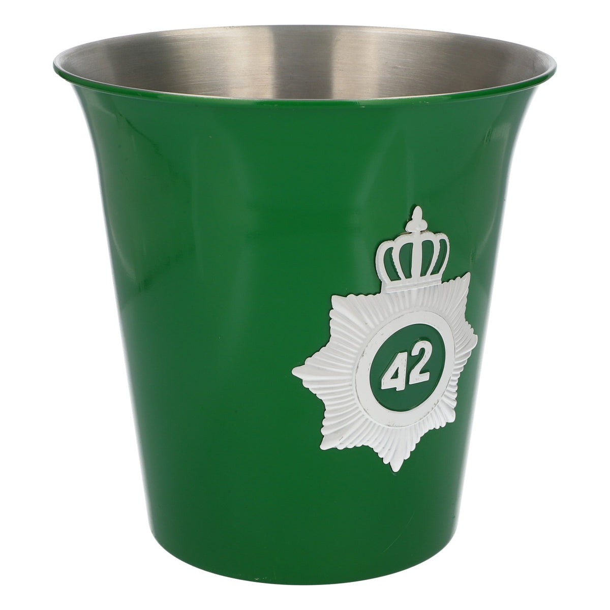 42Below Vodka Cooler Bottle Cooler Australian Federal Police Logo Green – View 2