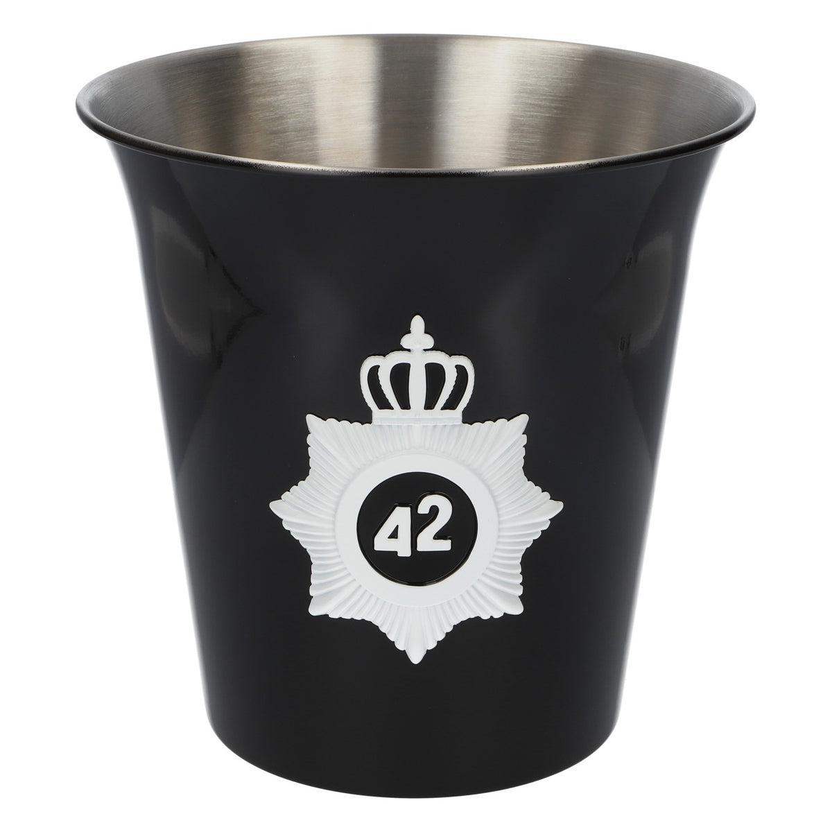 42Below Vodka Bottle Cooler with Australian Federal Police Logo, Black