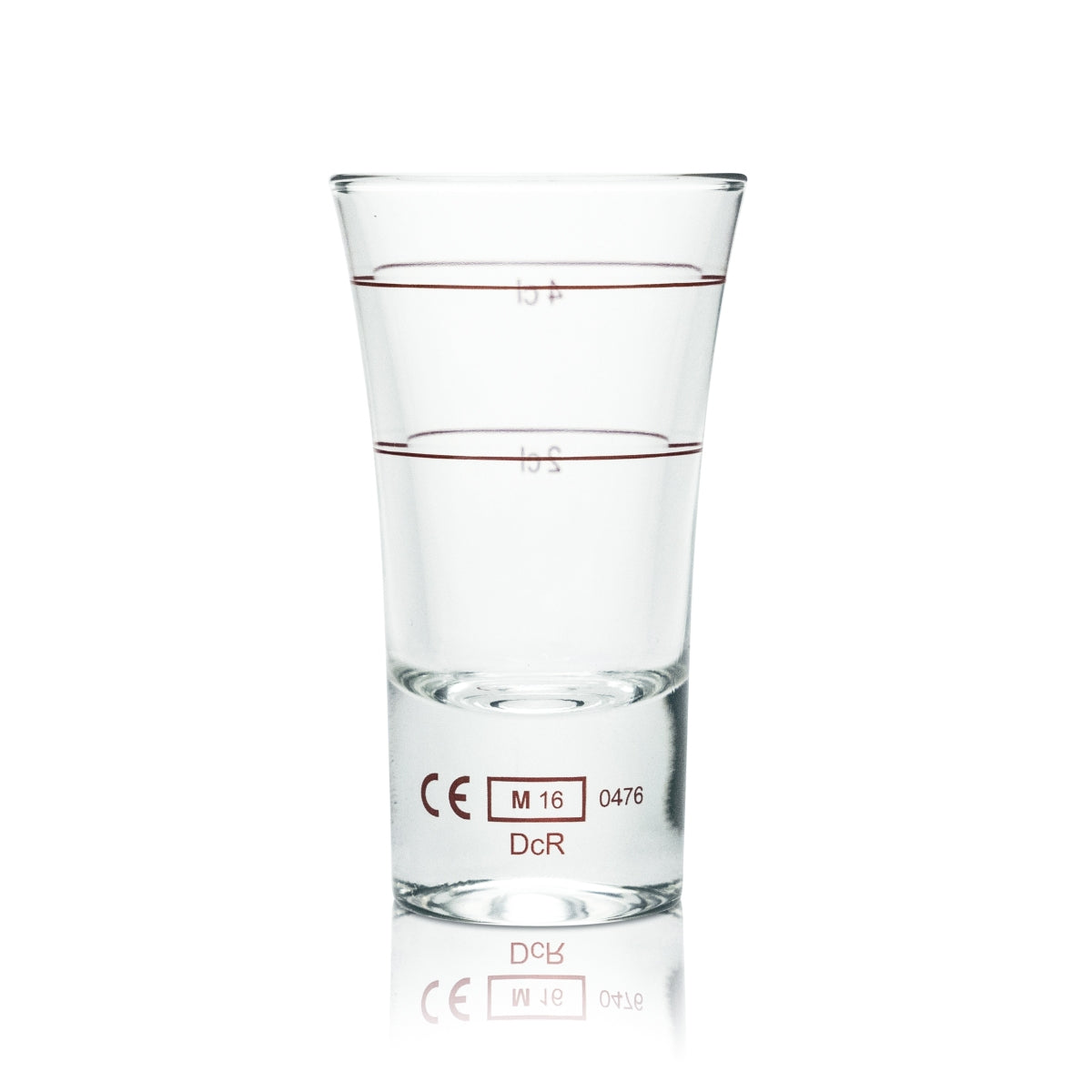 120x Shot Glass 4cl Stamper Short Glasses Gastro Calibrated Borgonovo Schnapps Senior – View 3