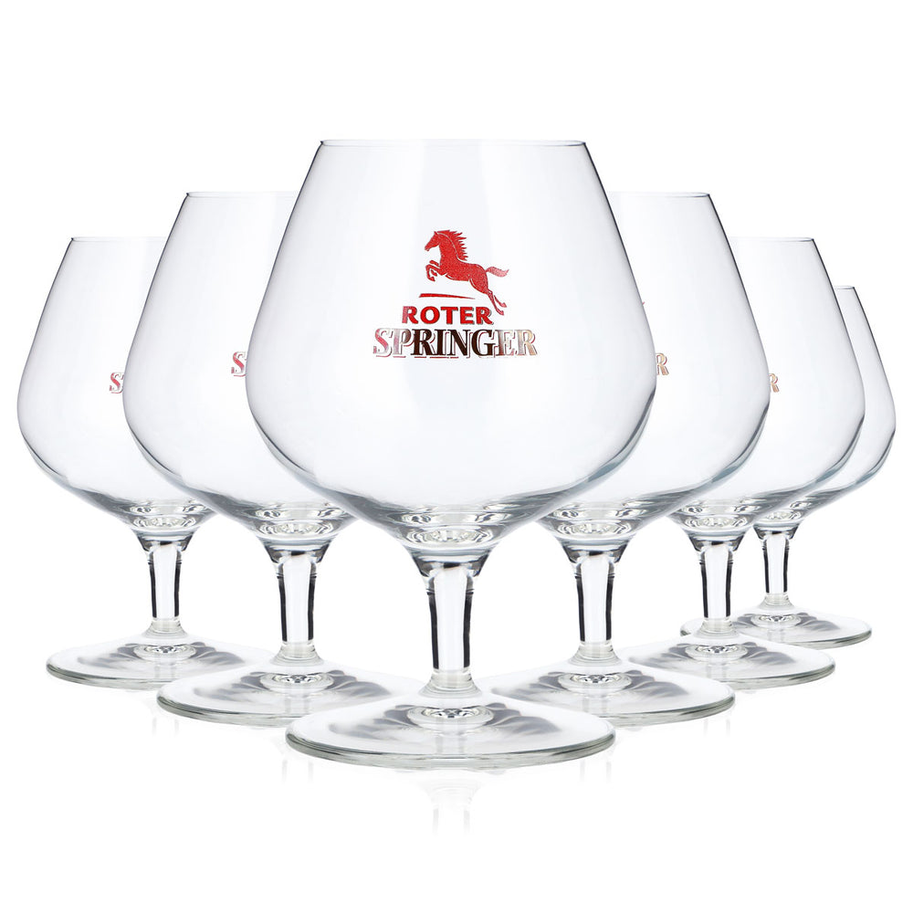 4x Roter Springer Brandy Glasses (Set of 4)