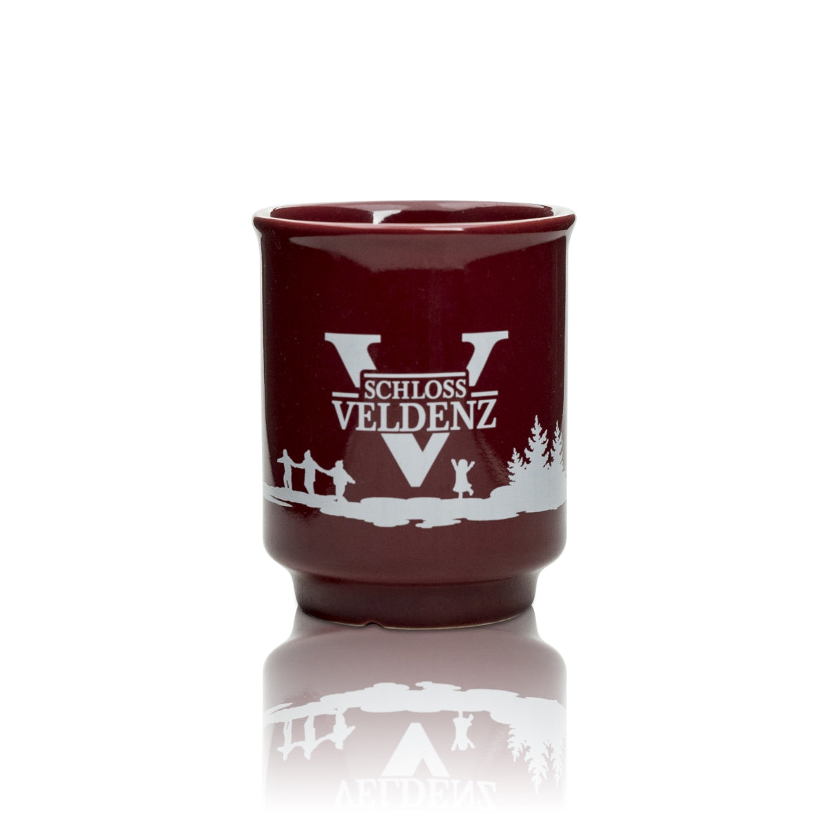 4x Veldenz Castle Juice Cup 0.2l Mulled Wine Winter Christmas Market Red Punch – View 2
