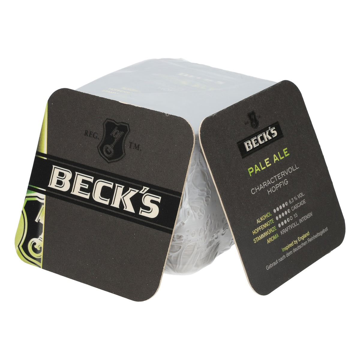 50x Becks coasters Pale Ale drip protection carpet pad bottles Gastro