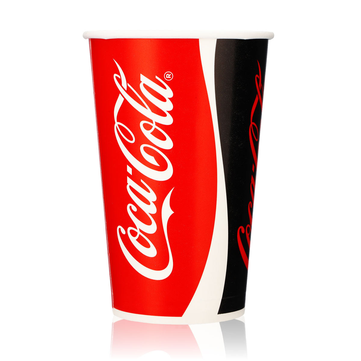 50x Coca Cola cups, 0.4 l, disposable glass cups, party cups, celebration cups – View 2