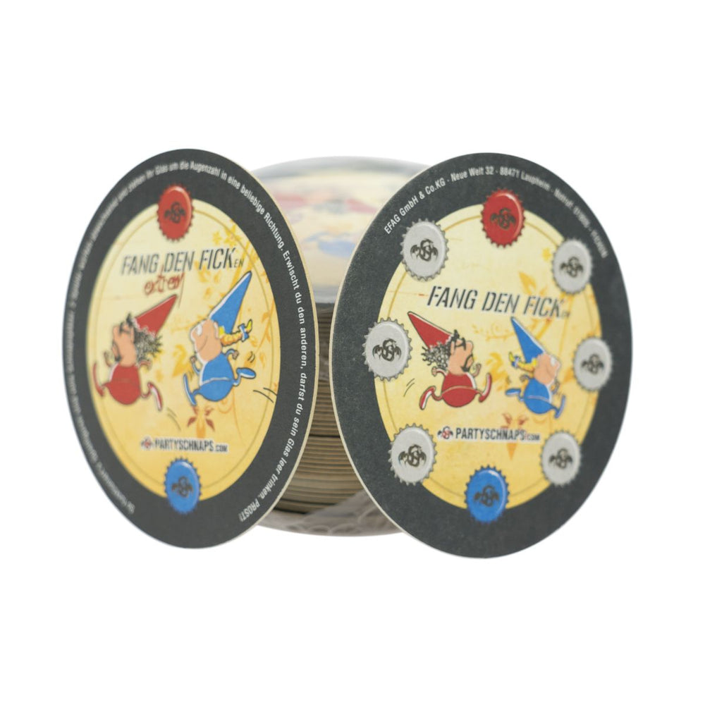 50x Fuck Coasters Beer Coasters Drip Protection Round Catch the Fuck