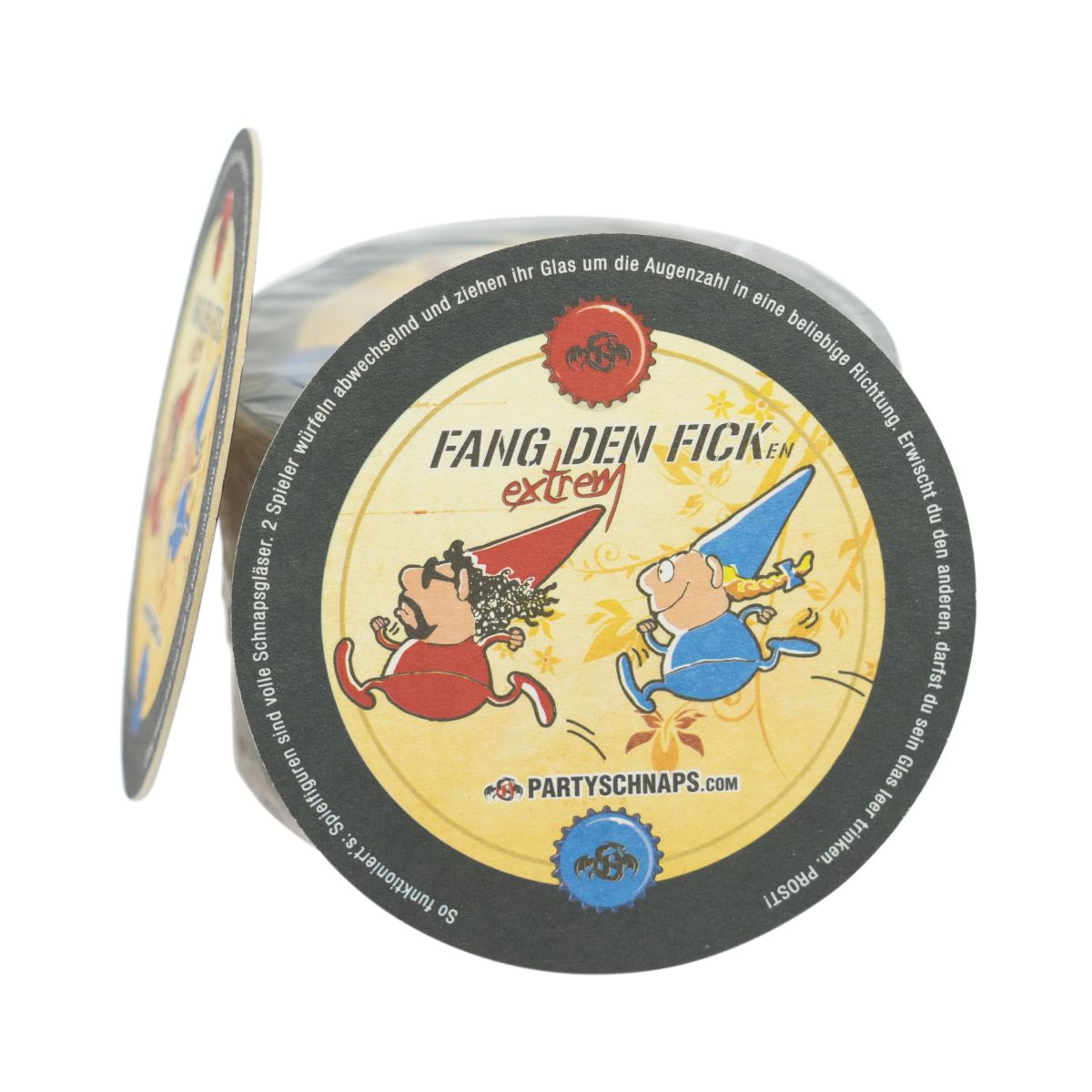 50x Fuck Coasters Beer Coasters Drip Protection Round Catch the Fuck – View 3