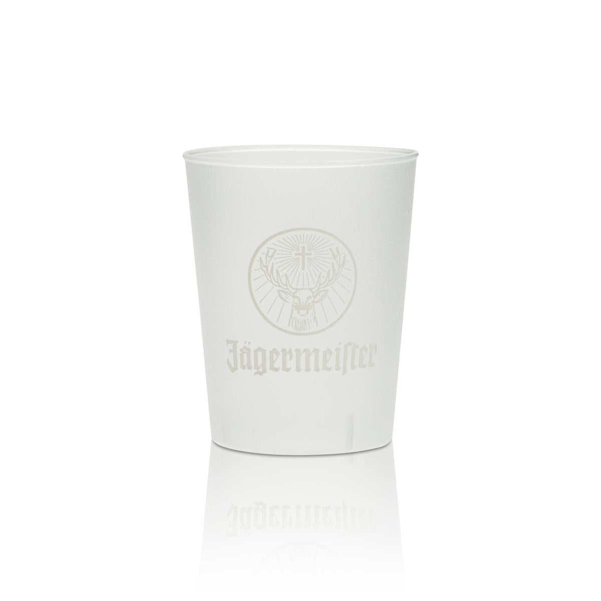 50x Jägermeister liqueur disposable shot cups, 2cl/4cl – View 2