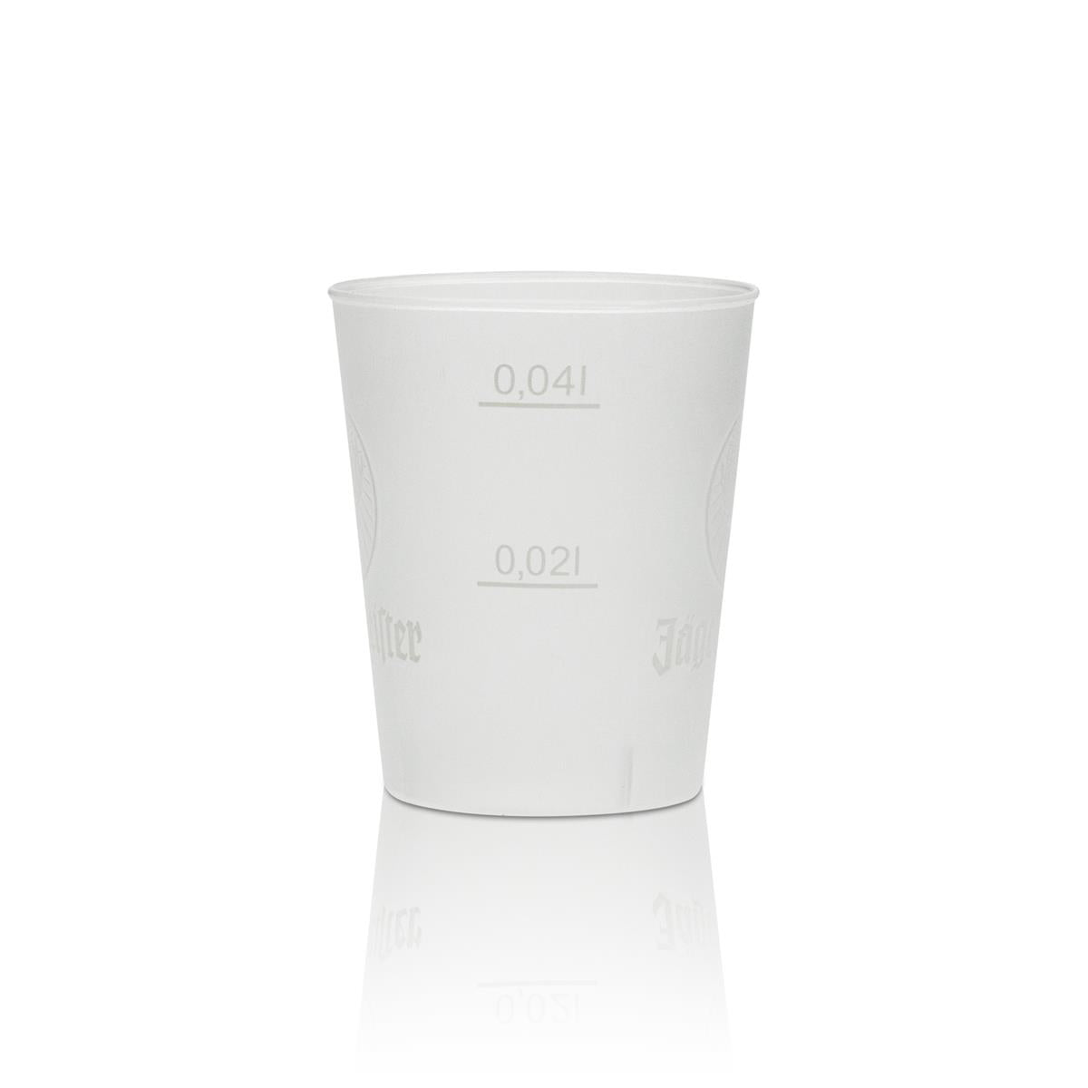 50x Jägermeister liqueur disposable shot cups, 2cl/4cl – View 3