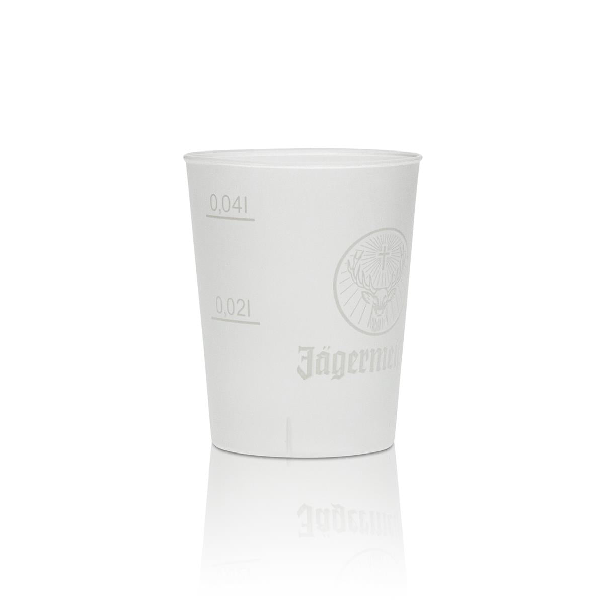 50x Jägermeister liqueur disposable shot cups, 2cl/4cl – View 4