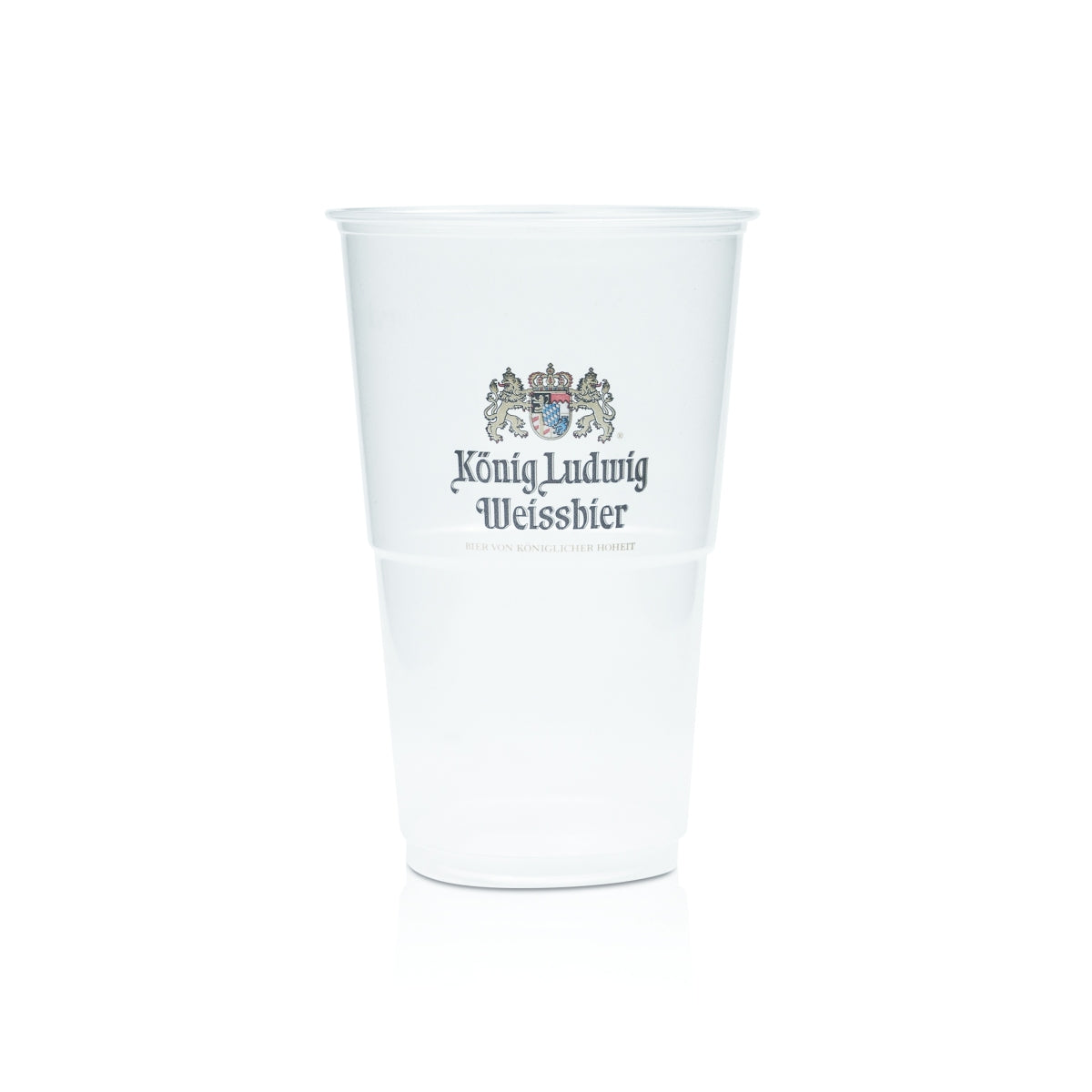 50x King Ludwig Beer Disposable Cups 0.5l Festival Glasses Plastic Cup – View 2