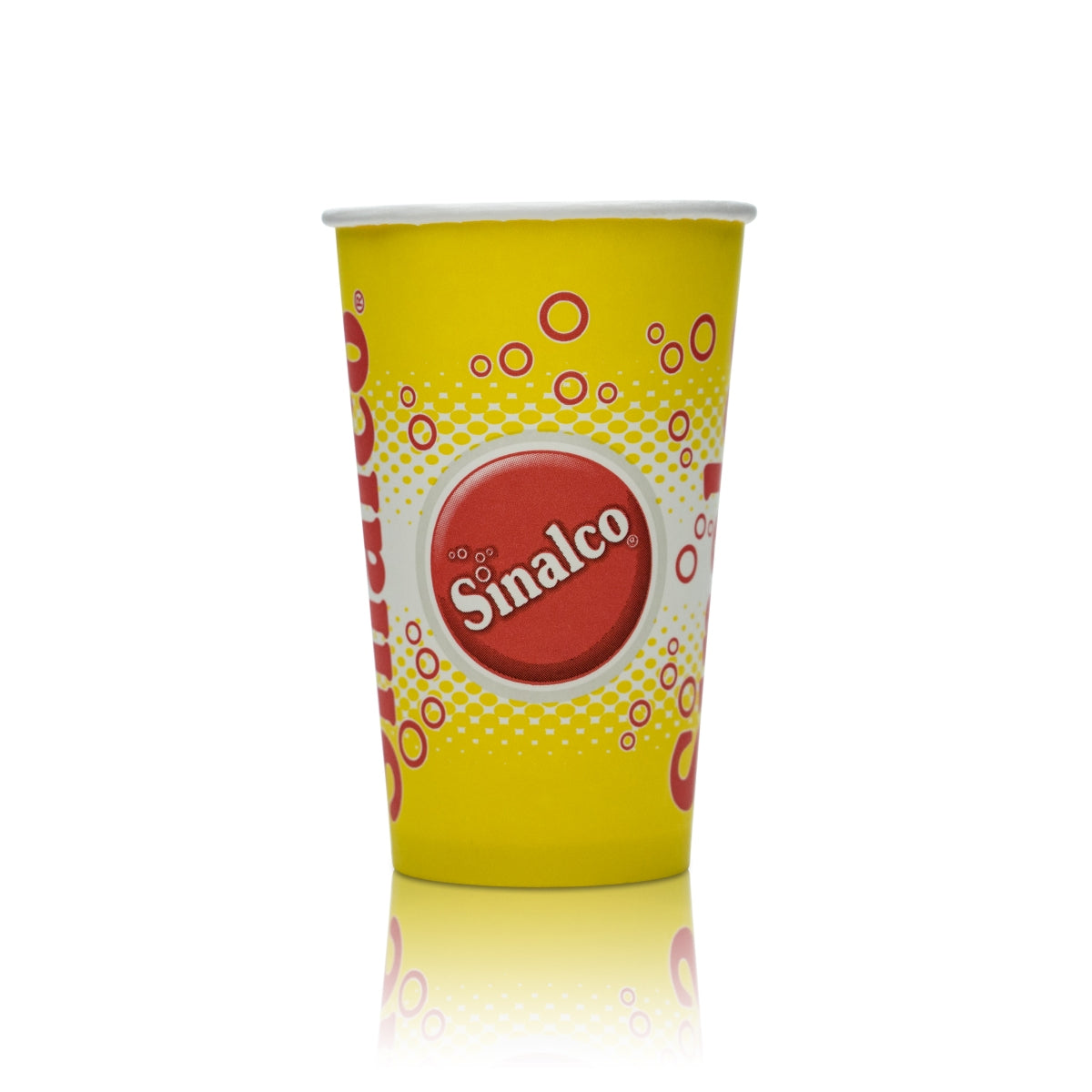 50x Sinalco cardboard cups, 0.4 l, disposable, beer, long drink, soda, glass, party, celebrations – View 2
