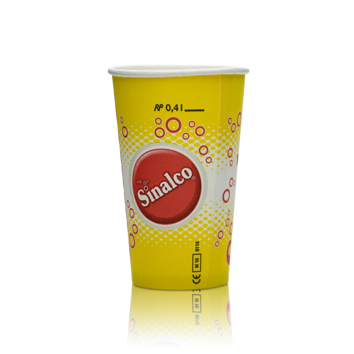 50x Sinalco cardboard cups, 0.4 l, disposable, beer, long drink, soda, glass, party, celebrations – View 4