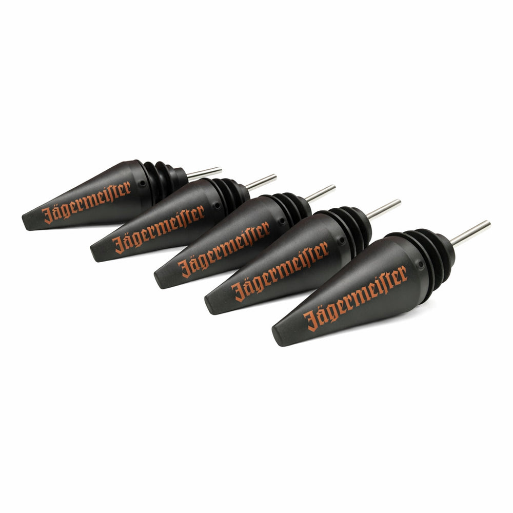 5x Jägermeister Pourer Bottle Attachment Portioner Dispenser Bar Accessories Bar Tools