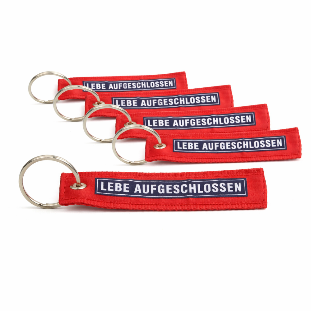 5x Ramazzotti Keyring Accessory Banner Ring Jewelry Decoration Keychain