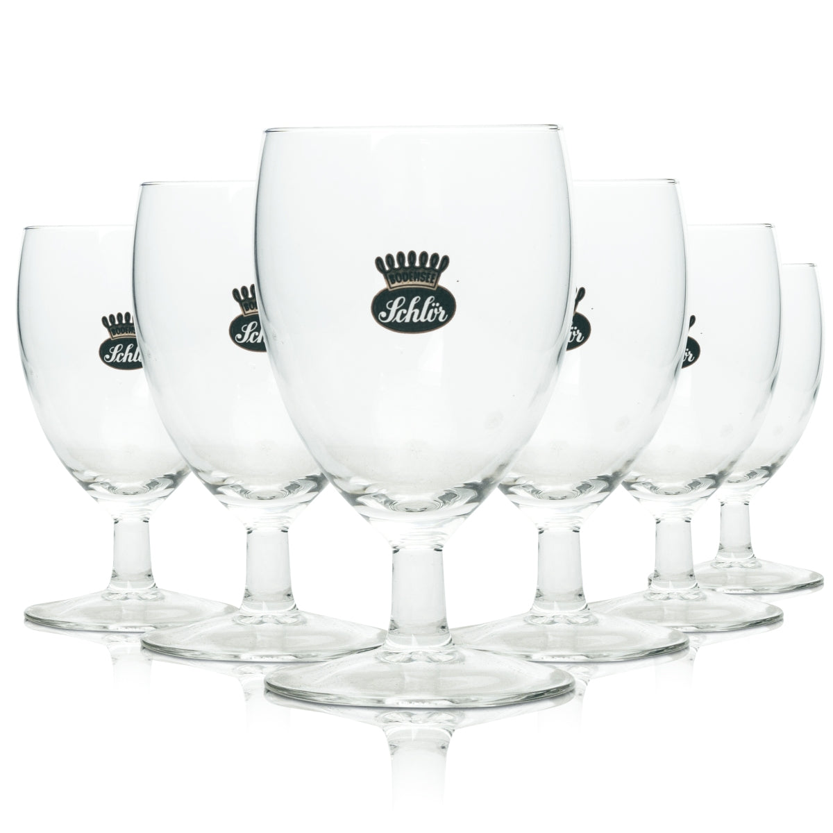 5x Schlör juice glass 0.2l tulip Rastal drinking glasses water gastro trophy hotel bar