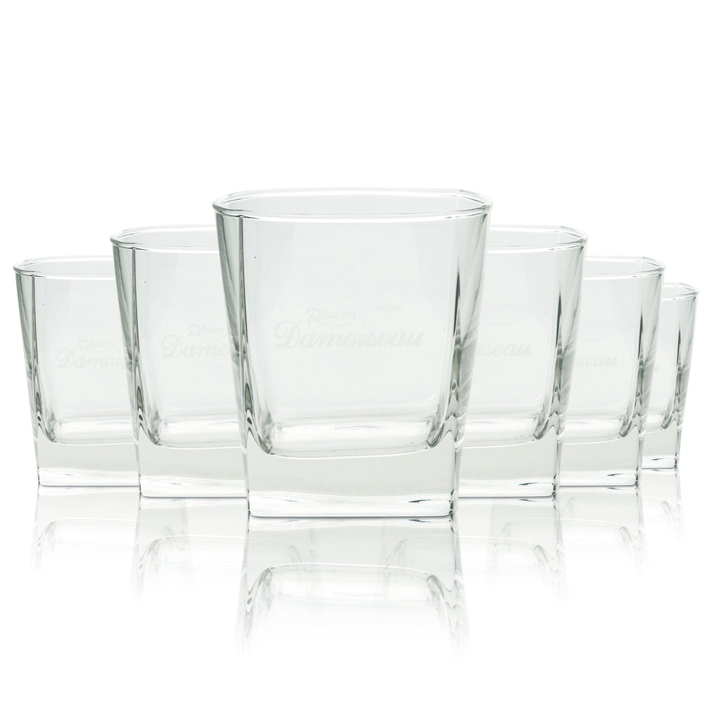 6 Damoiseau Rum Glass 0.1l Tumbler "Sterling" new
