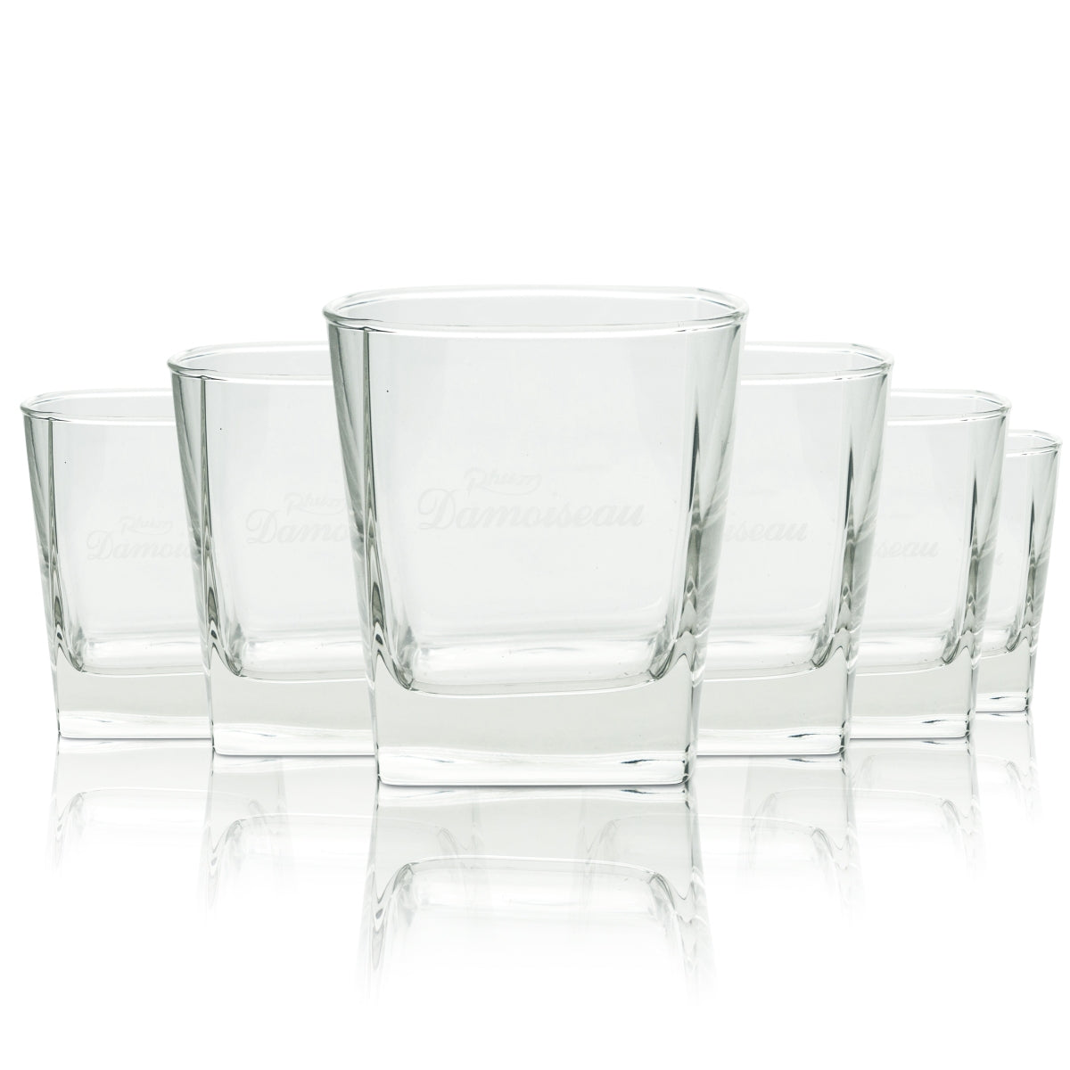 6 Damoiseau Rum Glass 0.1l Tumbler "Sterling" new