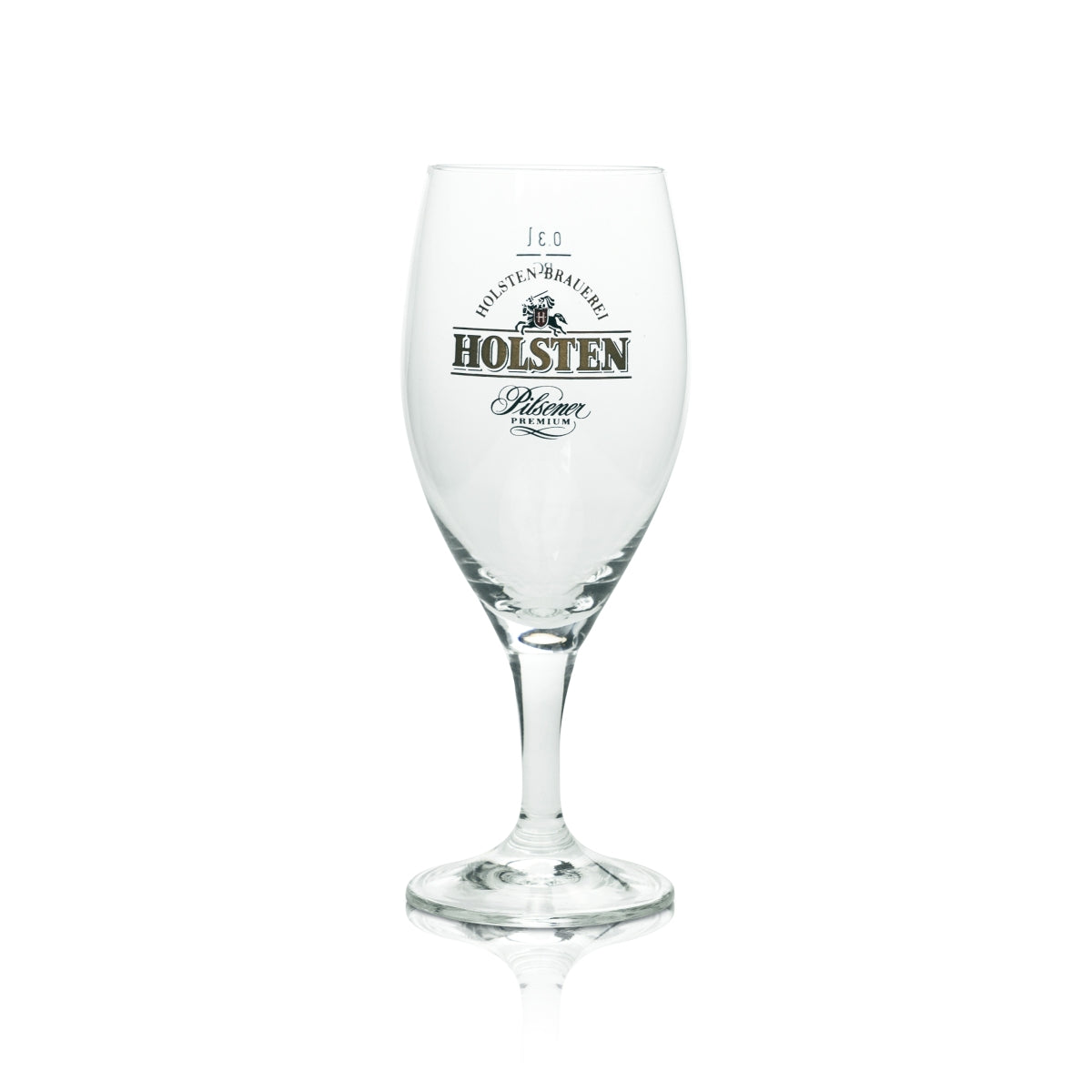 6 Holsten beer glasses, 0.3 l, trophy/tulip shape, "Pilsener Premium" RC, without silver rim, new – View 2