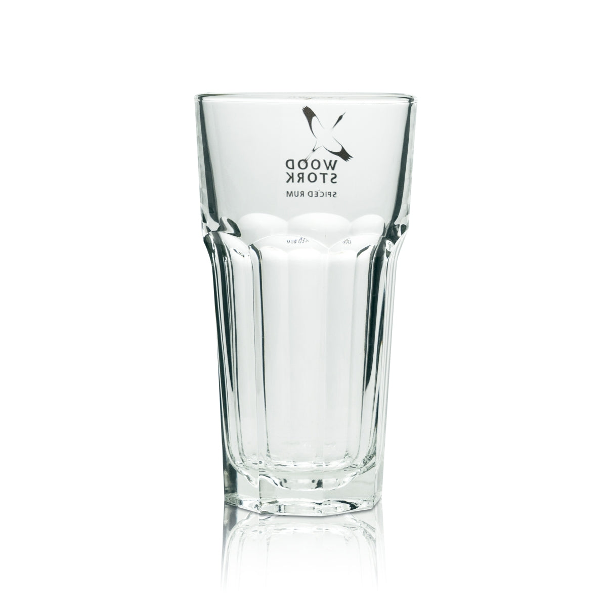 6 Wood Stork Rum Glass 0.3l Long Drink Glass, new – View 3