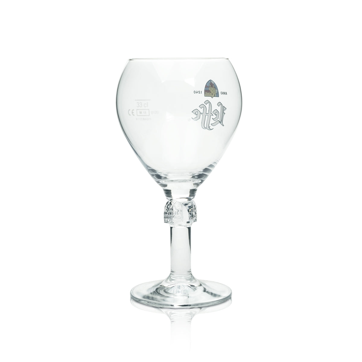 6x Leffe beer glass 0.33l – Design chalice trophy glasses Belgian beer Blonde Brown – View 5
