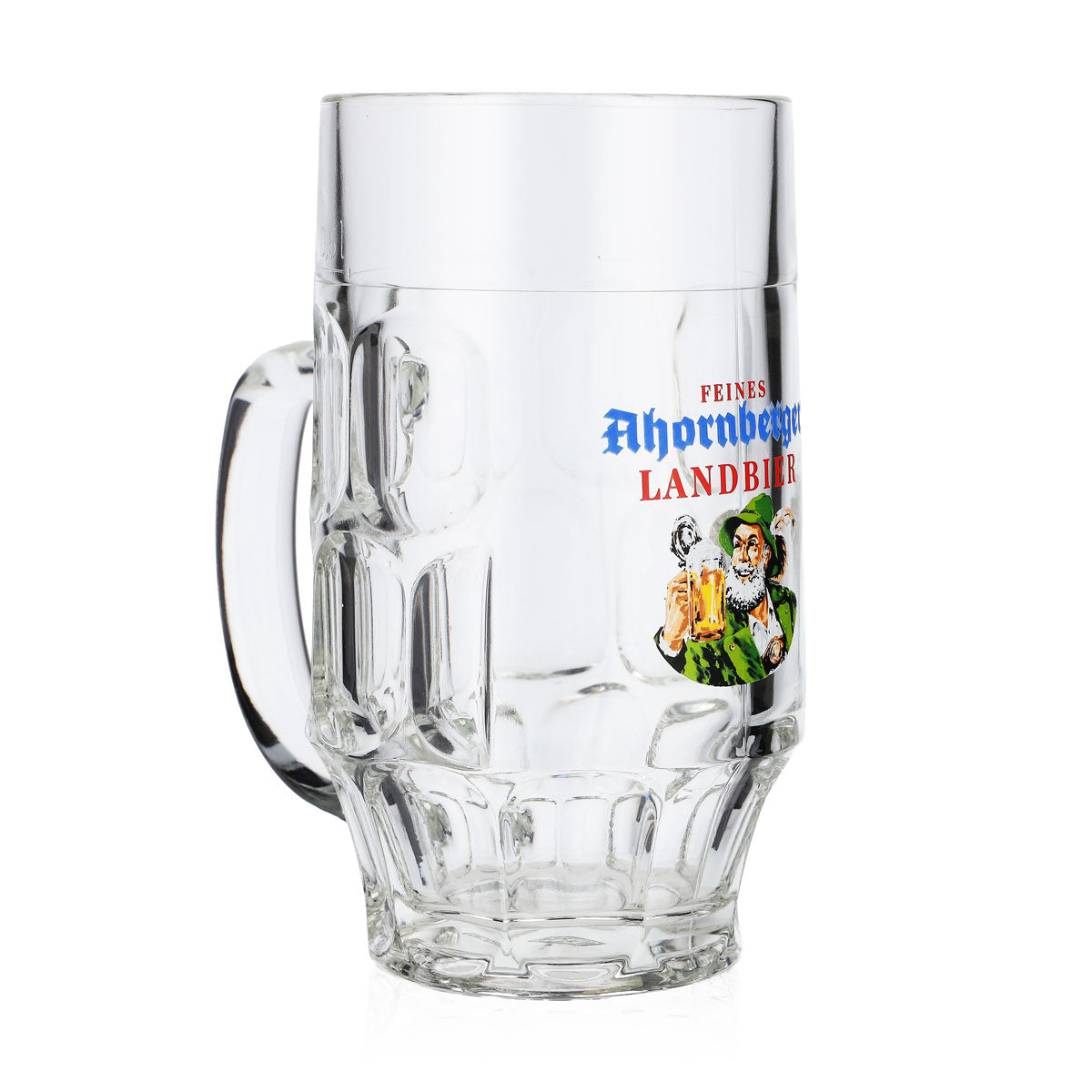 6x Ahornberger beer glass 0.5l beer mug country beer contour brewmaster mug – View 3