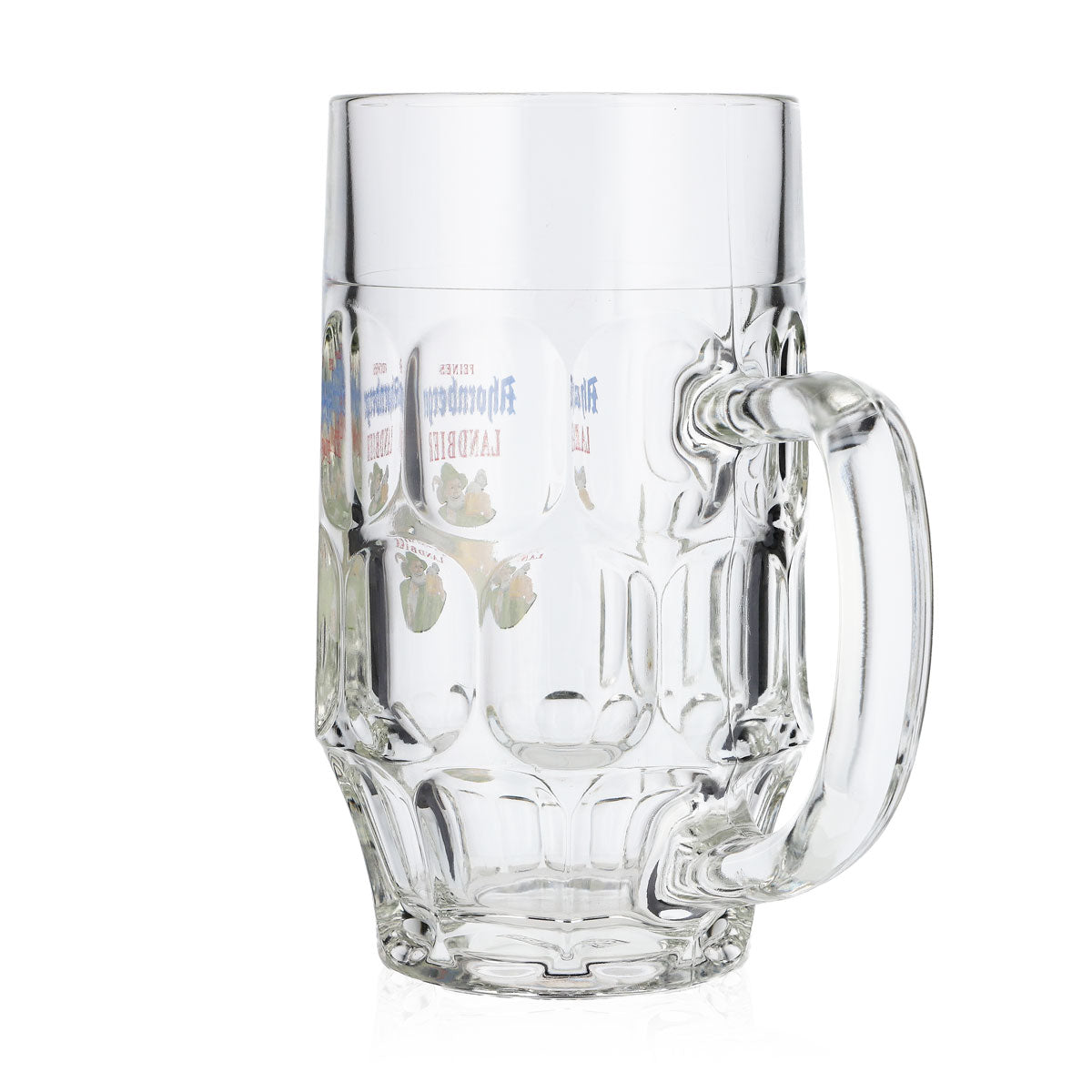 6x Ahornberger beer glass 0.5l beer mug country beer contour brewmaster mug – View 5