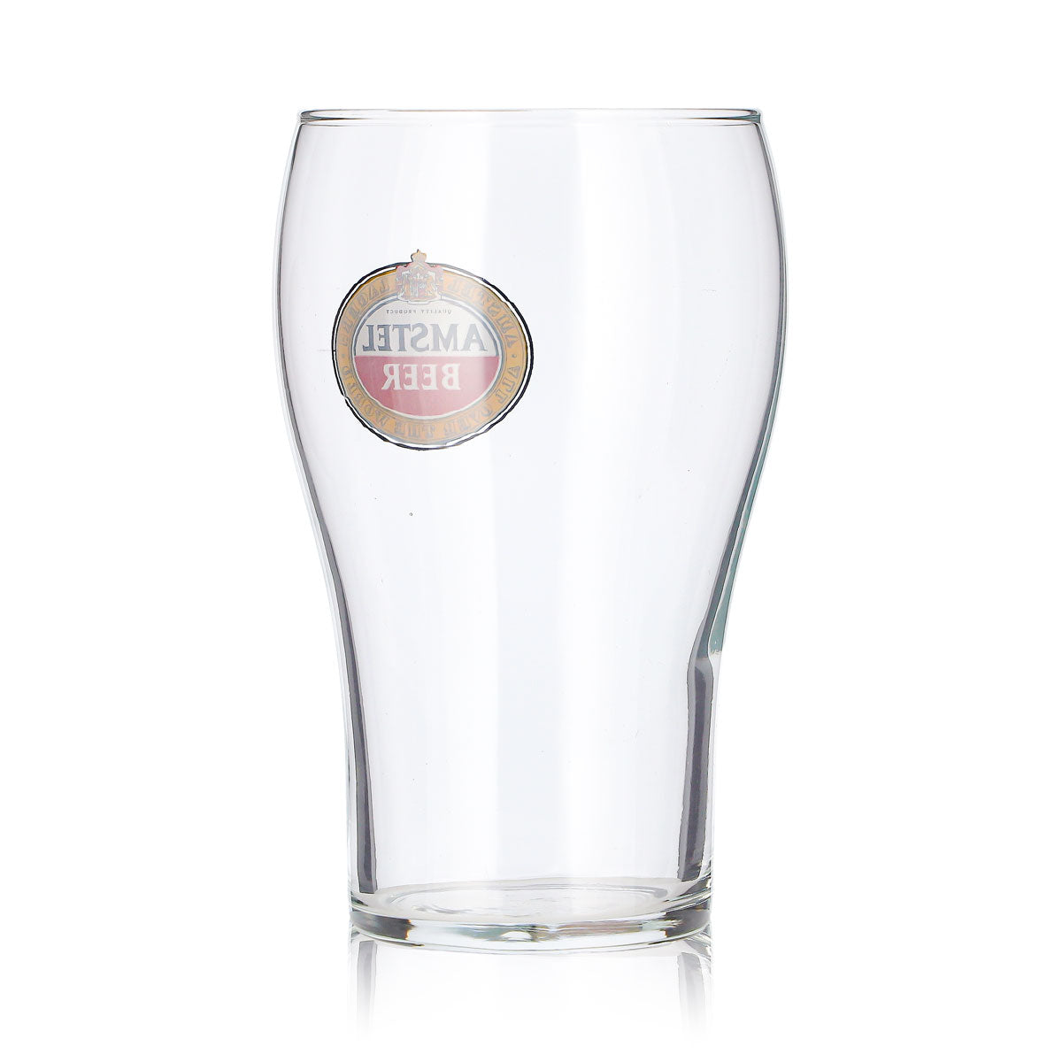 6 Amstel Beer Glasses, 0.3 L, Willibecher Beer Glasses, Tulip-Shaped (Set of 6) – View 5