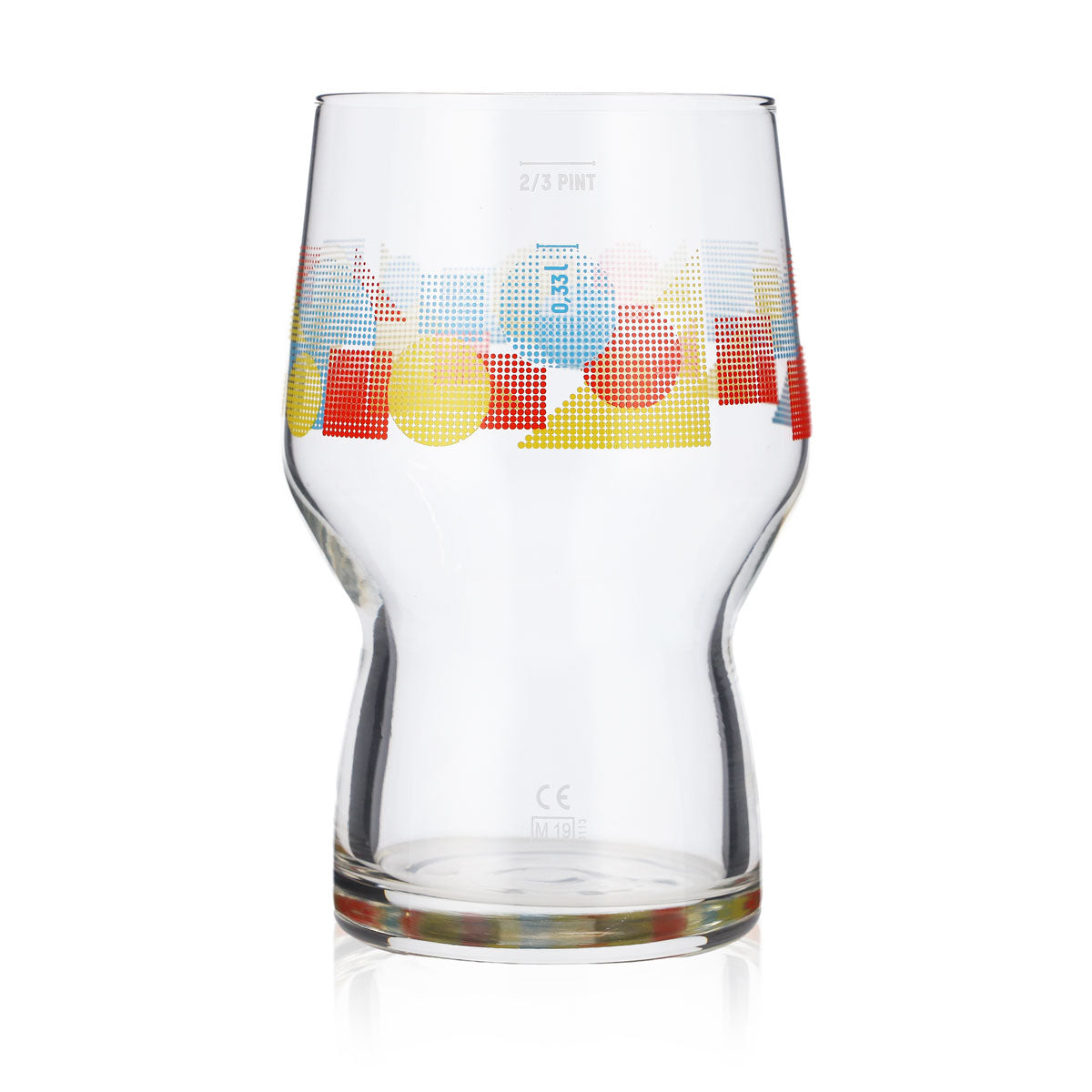 6x And Union Beer Glass Beer Glasses 0.33l Mug Colorful Motif – View 4