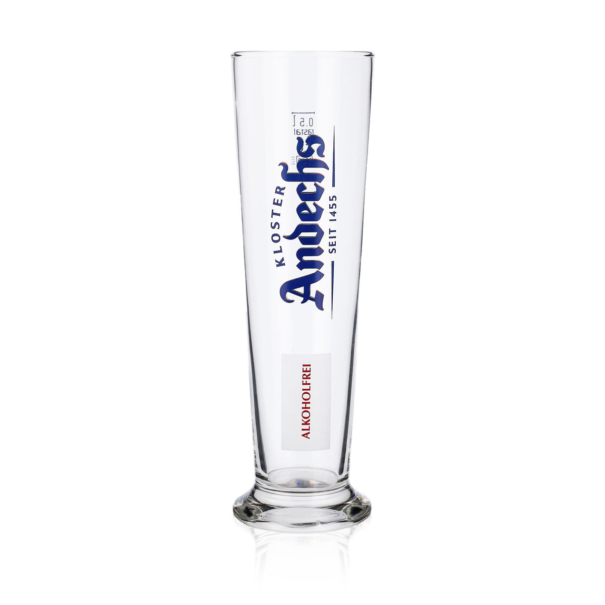 6x Andechs beer glasses, 0.5 l, wheat beer glass, non-alcoholic, Rastal – View 3