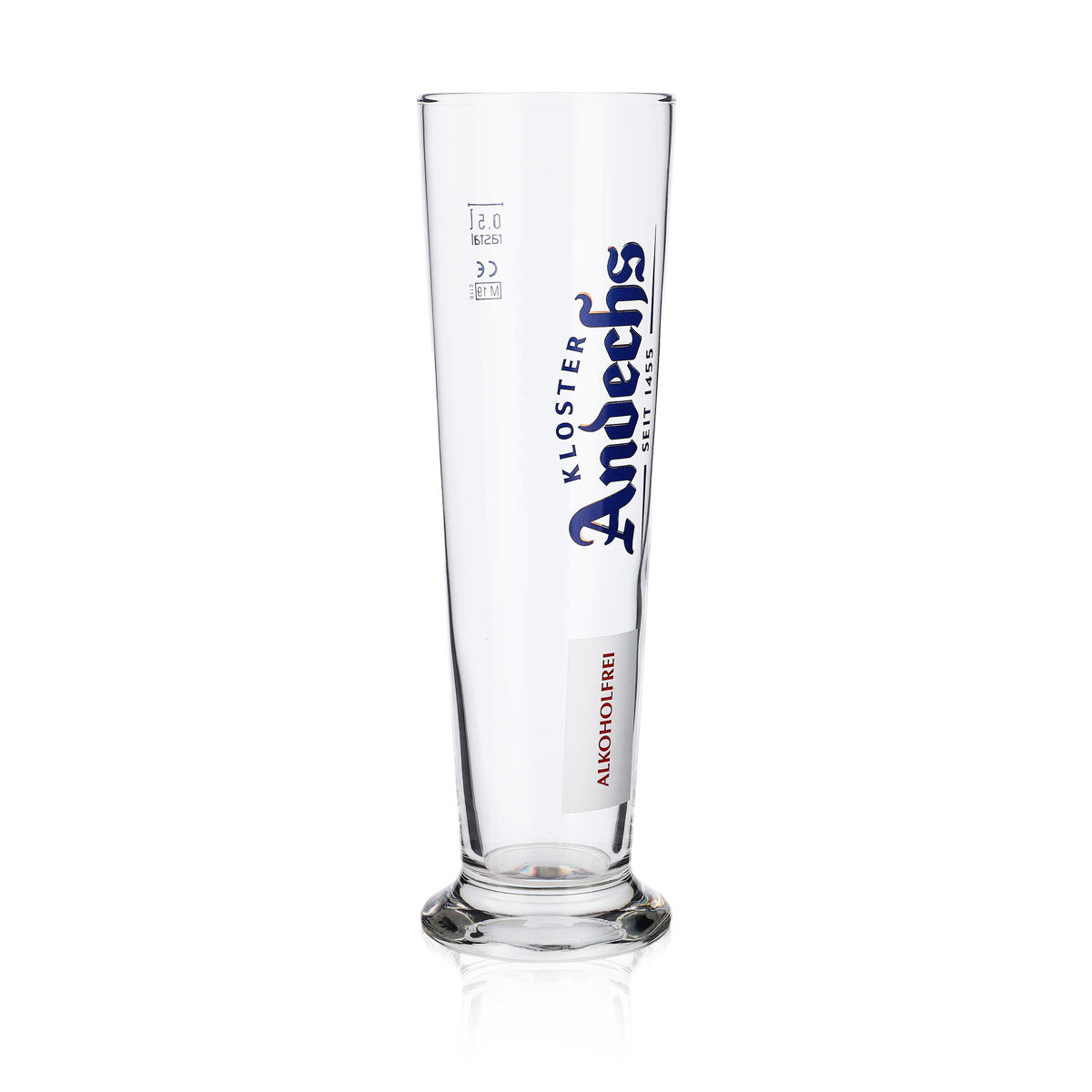 6x Andechs beer glasses, 0.5 l, wheat beer glass, non-alcoholic, Rastal – View 4