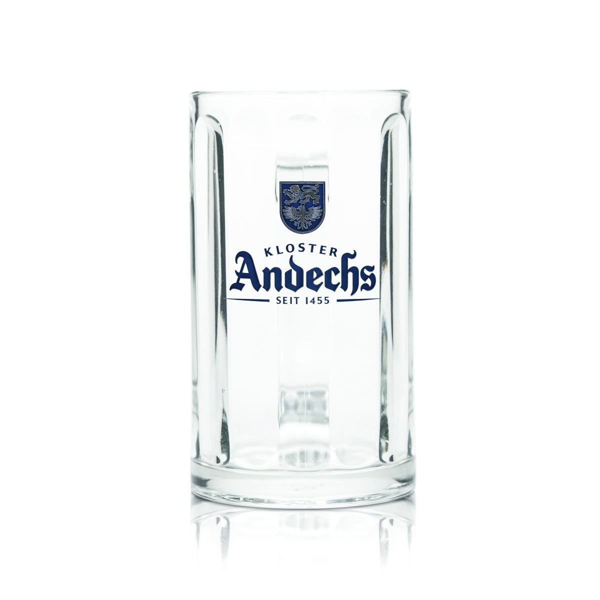 6x Andechs glass 0.4l beer mug tankard glasses monastery beer brewery catering – View 2