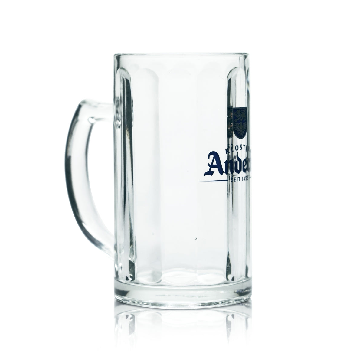 6x Andechs glass 0.4l beer mug tankard glasses monastery beer brewery catering – View 3