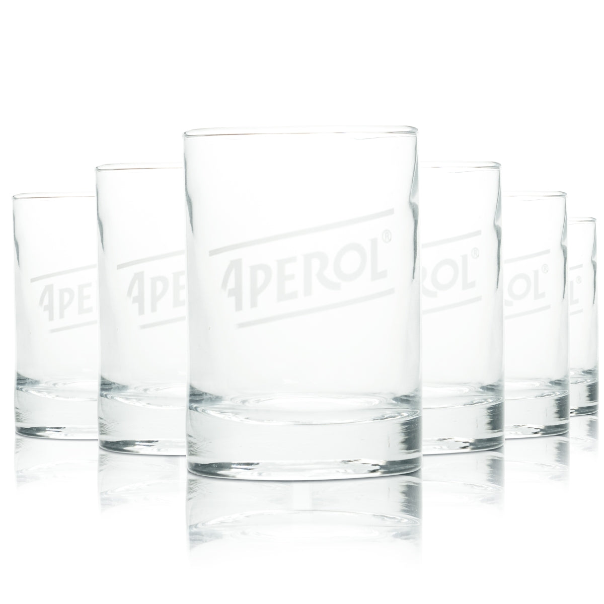 6x Aperol Spritz lantern candle tealight glass candle holder garden table light