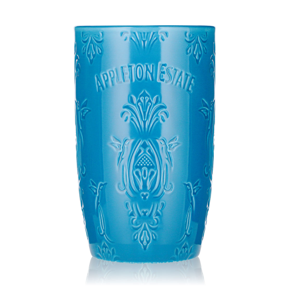6 Appleton Rum Glasses, 0.35 L, Maitai Tiki, BLUE CERAMIC, ADM Cocktail Glasses (Set of 6) – View 2