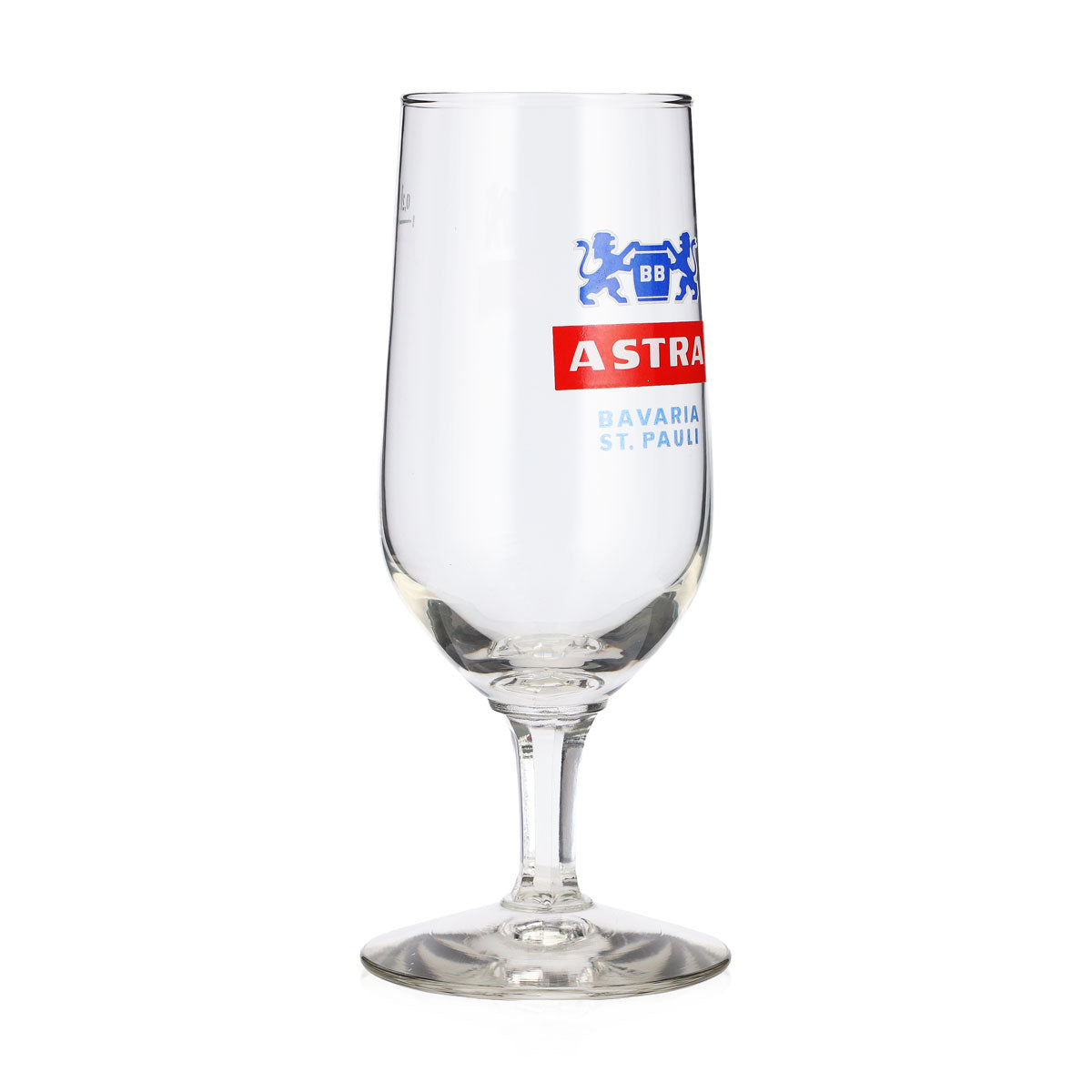6x Astra Beer Glass, 0.2 L, Tulip-Shaped, St. Pauli Rastal, Goblet-Style Beer Glass – View 3