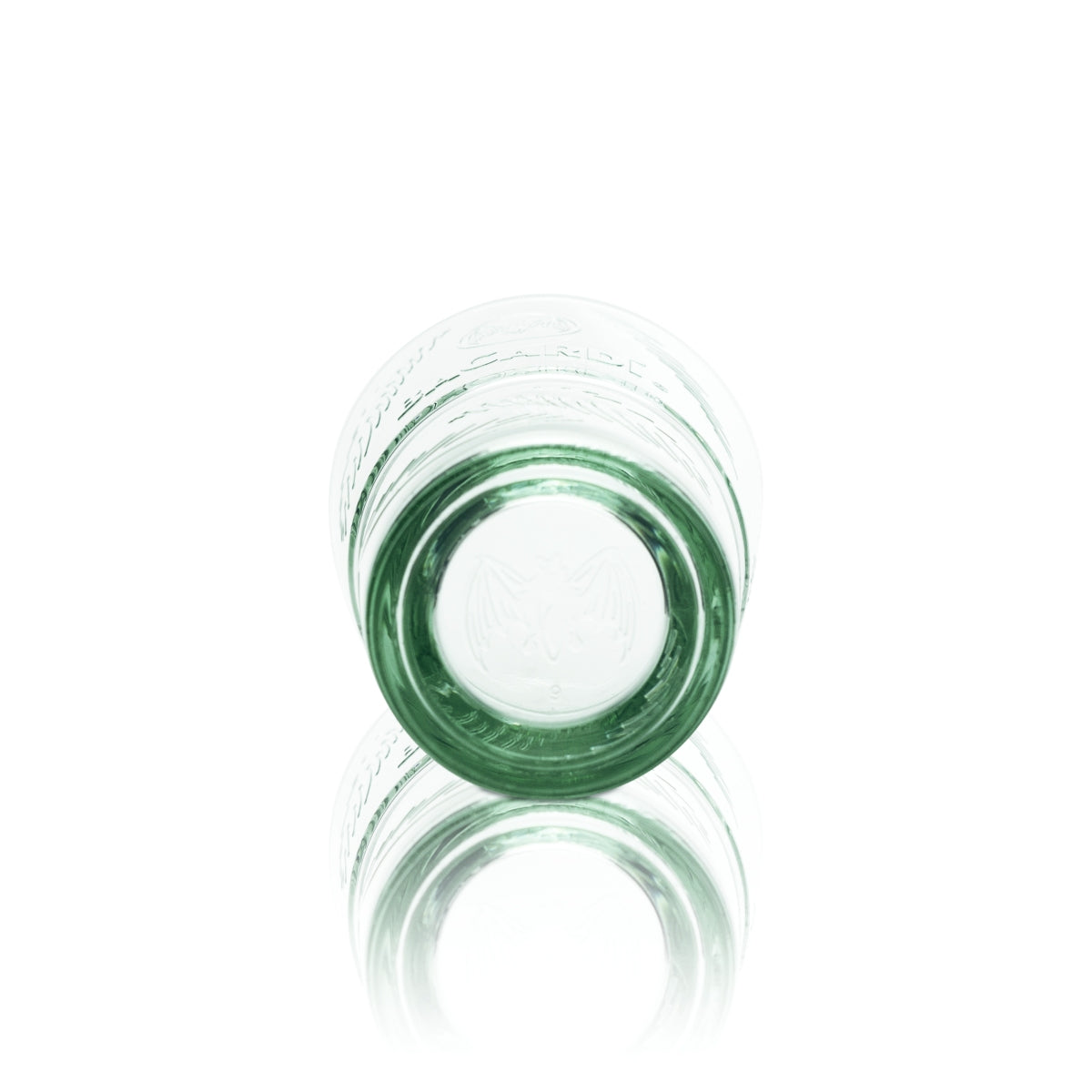 6x Bacardi Glass 0.3l Green Long Drink Cocktail Contour Glasses Cuba Libre Palm Trees – View 4