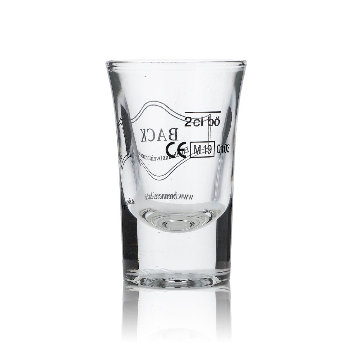 6x Baking Glass 2cl Shot Glass Short Stamper Glasses Set Distillery Baking – View 3