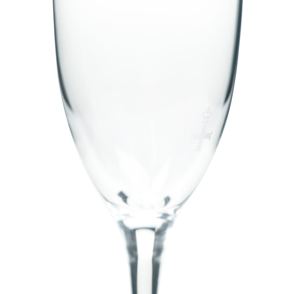 6x Bad Pyrmont water glass, 0.2 l, tulip flute style, mineral spring water – View 3